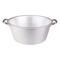 Oala din aluminiu pentru gem, cu doua manere din inox Agnelli