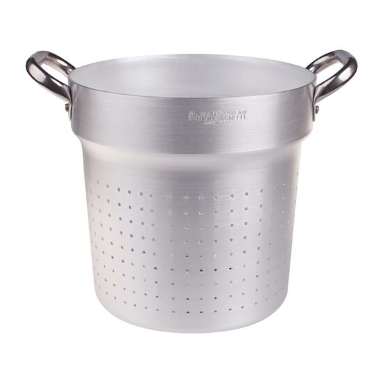 Sită cilindrică din aluminiu de 3 mm, cu doua mânere