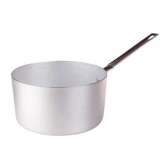 Cratiță adâncă din aluminiu cu mâner din oțel inoxidabil