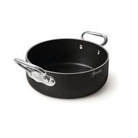 Cratița din aluminiu Non-Stick AlBlack cu două mânere din oțel inoxidabil