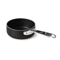 Cratiță joasă din aluminiu Non-Stick AlBlack cu mâner tubular din inox