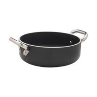 Cratiță din aluminiu Non-Stick AlBlack cu două mânere din inox