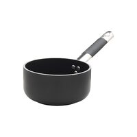 Cratiță adâncă din aluminiu non-stick ALBLACK cu mâner „rece” din inox