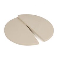 Piese ceramice în formă de semilună pentru grătarul Kamado