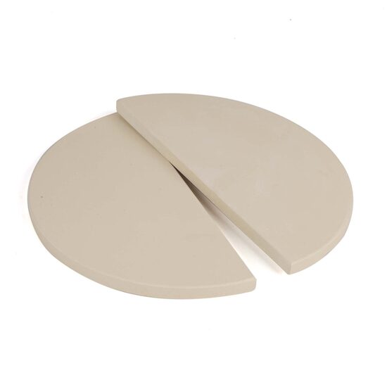 Piese ceramice în formă de semilună pentru grătarul Kamado
