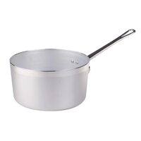 Cratiță adâncă din aluminiu cu un mâner tubular