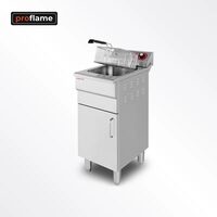 Friteusa electrica cu o cuva de 16 lt - ProFlame