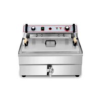 Friteusa electrica cu o cuva de 30 lt - ProFlame