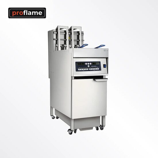Friteusa electrica cu doua cuve EFSJ-18-2TS - ProFlame