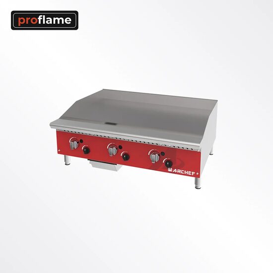 Gratar neted cu 3 zone de gatit MGG36-M - ProFlame