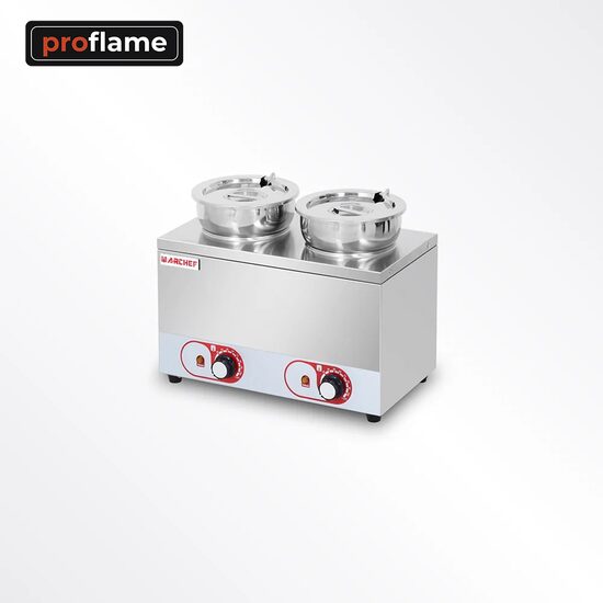 Bain-marie cu 2 cuve BMH-2 - Proflame