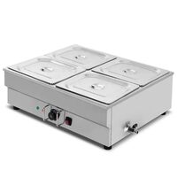 Bain-marie cu 4 cuve BM-4T - Proflame