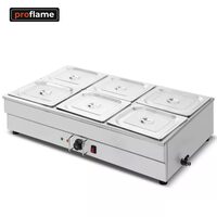 Bain-marie cu 6 cuve BM-6T - Proflame