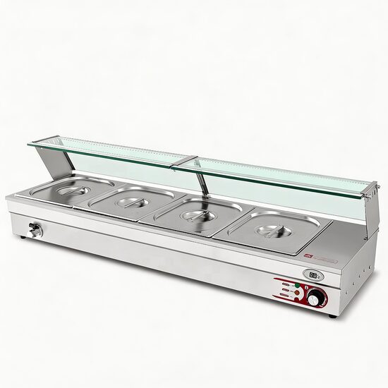 Bain-marie cu 4 cuve  BM-4D - Proflame
