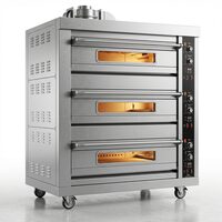 Cuptor pizza cu 3 camere GO-309QS - Proflame