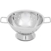 Cos din inox pentru servire.