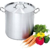 Oala cu capac, structura inox satinat 9 lt