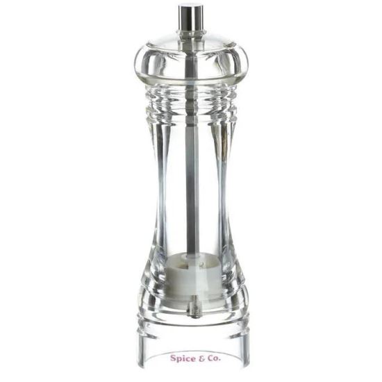 Rasnita din acril pentru sare si piper 16 cm Spice&Co- Bisetti