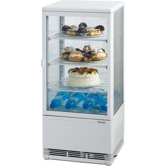 Vitrina frigorifica pentru expunere 78 Lit -argintie