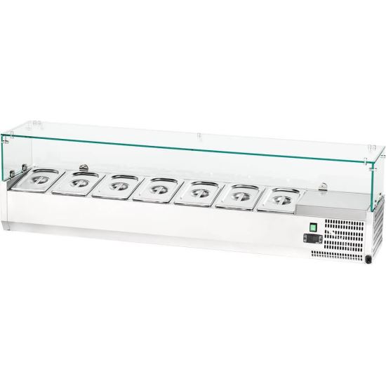 Vitrina frigorifica 7 X GN 1/4