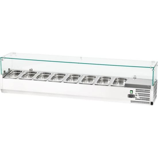 Vitrina frigorifica 8 X Gn 1/4