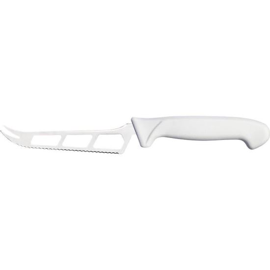 Cutit pentru branzeturi moi HACCP L 150 mm alb