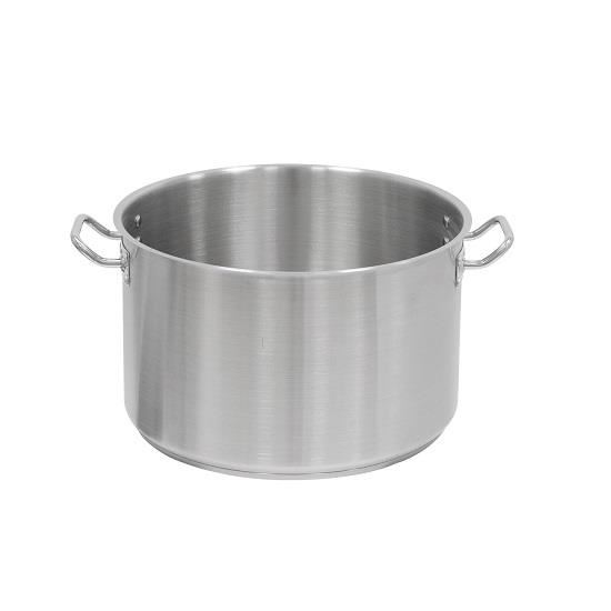 Oala fara capac, structura inox satinat 8 L