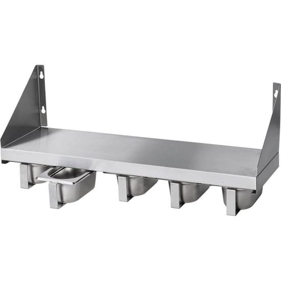 Raft Suspendat Cu Suport Pentru Vaschete 629X200 Mm