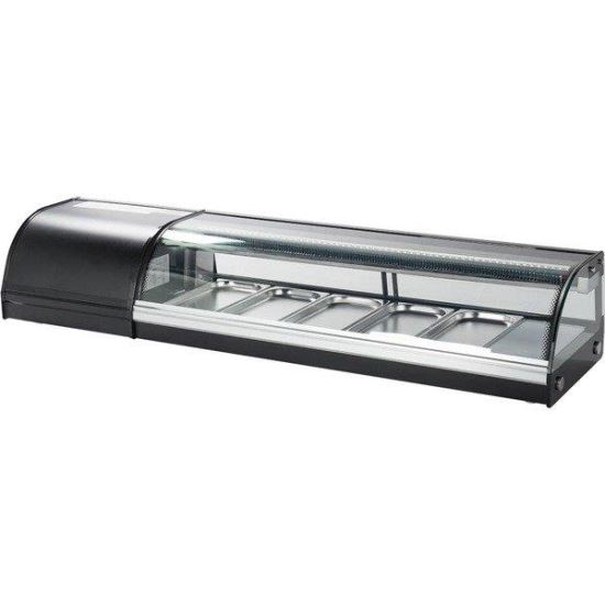Vitrina frigorifica expunere sushi 5xGN1/3