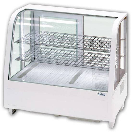 Vitrina frigorifica alba - iluminare cu LED