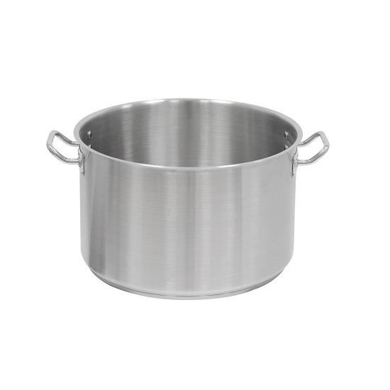Oala fara capac, structura inox satinat 5 lt