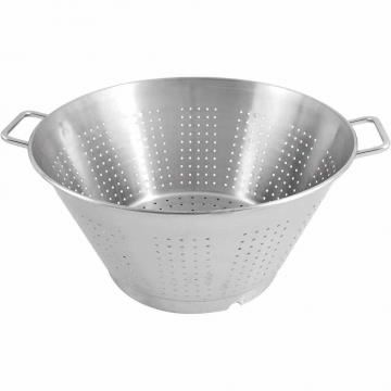 Strecuratoare conica din inox satinat cu manere