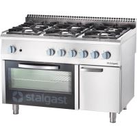 Masina de gatit cu 6 focuri si cuptor convectie 32.5kW - G30