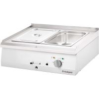 Bain-marie dublu electric de banc, 2x GN1/1 150mm