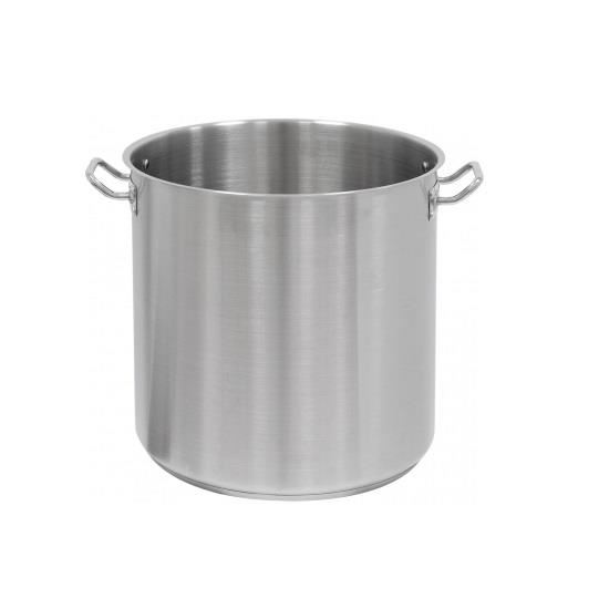 Oala fara capac, structura inox satinat 2,5 lt