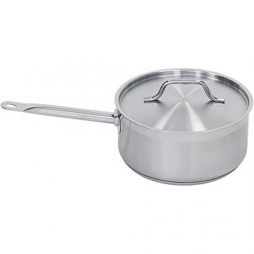 Cratita cu capac, structura inox satinat 1,9 lt