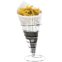 Suport servire tip con pentru cartofi prajiti