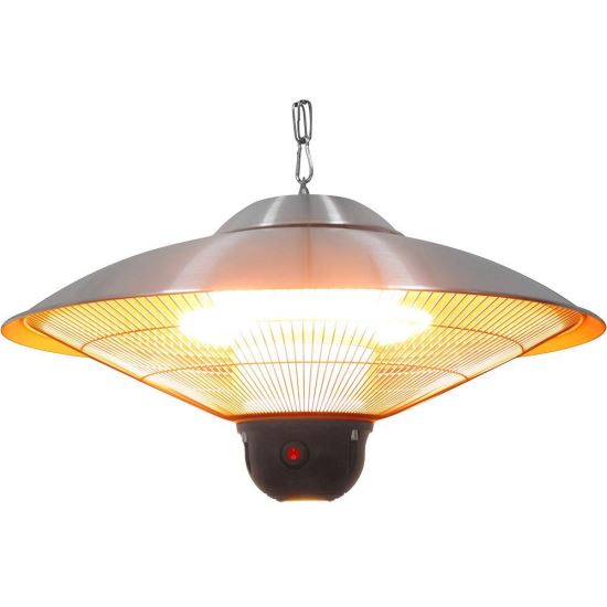 Incalzitor terasa cu halogen tip lampa cu telecomanda