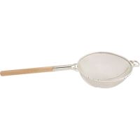 Strecuratoare din inox cu maner de lemn