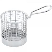 Mini-cos pentru servire rotund