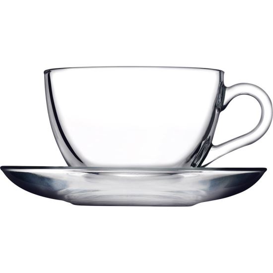Cana cappuccino cu farfurie 238 ml