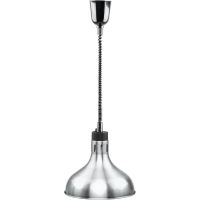 Lampa suspendata pentru incalzire alimente argintie