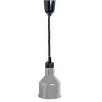 Lampa suspendata pentru incalzire alimente argintie