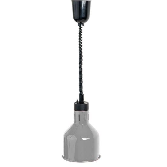Lampa suspendata pentru incalzire alimente argintie