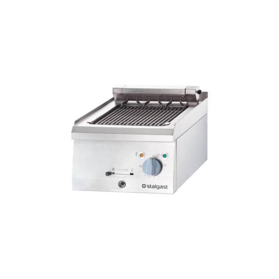 Grill electric de banc cu gătire pe abur 400x700x250mm, linia 700