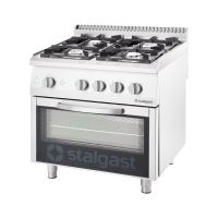 Masina de gatit cu 4 focuri si cuptor 20,5+7 kW (static) - G20 
