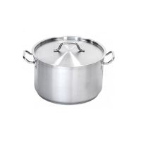 Oala cu capac, structura inox satinat 62,8 lt