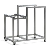 Baza mobila pentru feliatoarele : CA-31, CA-41, CA-62, Sammic, 666x686x(H)400mm