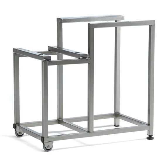 Baza mobila pentru feliatoarele : CA-31, CA-41, CA-62, Sammic, 666x686x(H)400mm