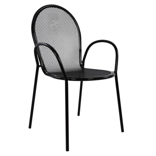 Scaun metalic Vera negru